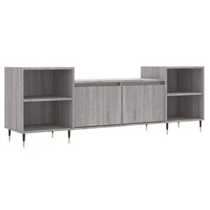 vidaXL sz&uuml;rke sonoma sz&iacute;nű szerelt fa TV-szekr&eacute;ny 160x35x55 cm