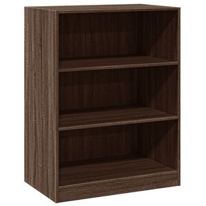 vidaXL barna t&ouml;lgy sz&iacute;nű szerelt fa ruh&aacute;sszekr&eacute;ny 77 x 48 x 102 cm