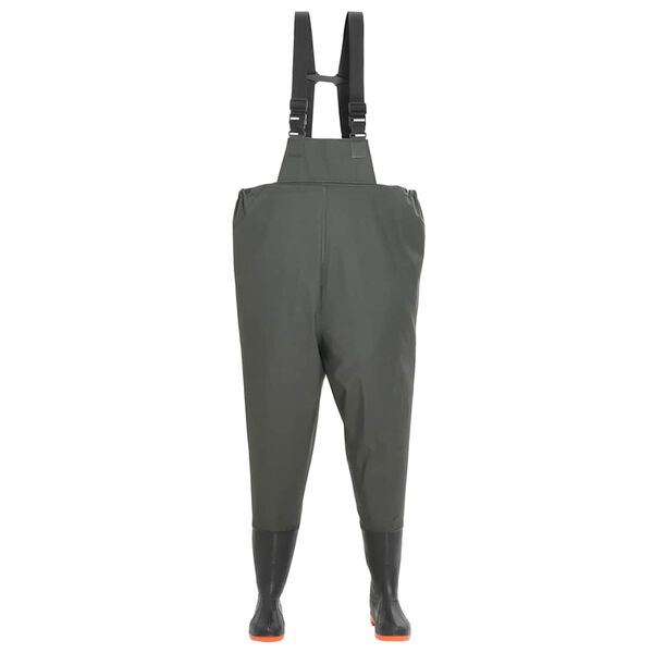 vidaXL zöld gázlóruha csizmával méret 42