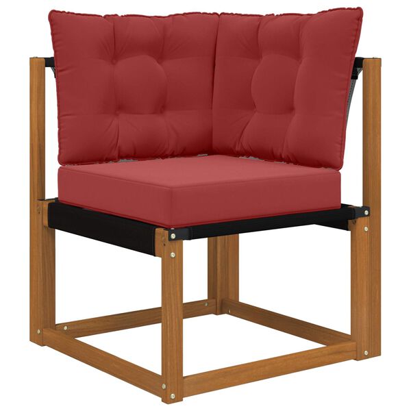 vidaXL K&uuml;lt&eacute;ri kanap&eacute; p&aacute;rna 3 pcs bord&oacute; Poli&eacute;szter