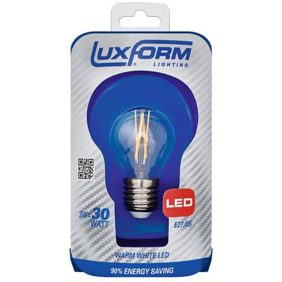 Luxform 4 darabos LED izzókészlet E27 230 V 2700 K