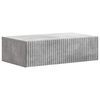 vidaXL Fali oldalt&aacute;bla 59 x 34,5 x 17 cm Szerelt Fa Betonsz&uuml;rke