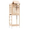 vidaXL J&aacute;t&eacute;k Torny Barna 52,5 x 85 x 238 cm T&ouml;m&ouml;r fenyőfa