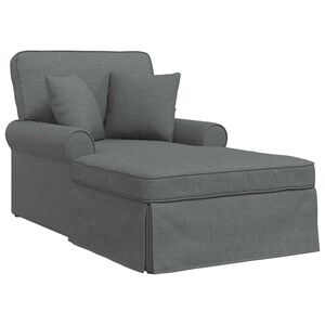 vidaXL Fotel Loungba Szokny&aacute;val 3 db S&ouml;t&eacute;tsz&uuml;rke sz&ouml;vet