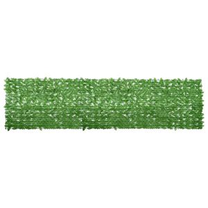 vidaXL z&ouml;ld leveles erk&eacute;lyparav&aacute;n 400 x 100 cm