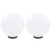 vidaXL 2 db LED g&ouml;mbl&aacute;mpa 30 cm PMMA