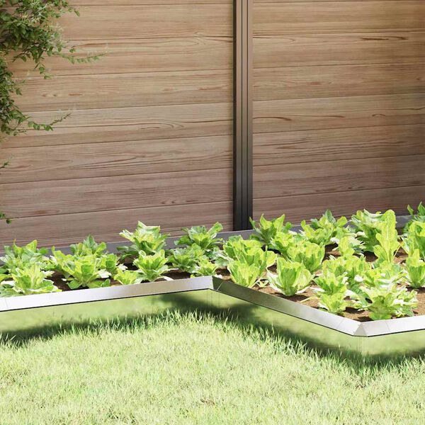 vidaXL Csiga ker&iacute;t&eacute;s Ez&uuml;st 10 x 10 x 25 cm Rozsdamentes ac&eacute;l