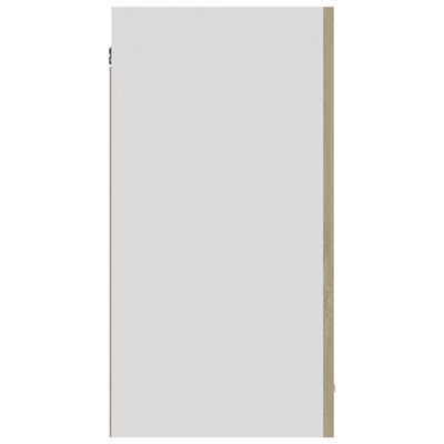 vidaXL sonoma-tölgy színű forgácslap függő szekrény 80 x 31 x 60 cm