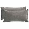 vidaXL P&aacute;rna huzat 2 db HOUTEN S&ouml;t&eacute;tsz&uuml;rke 40 x 80 cm Chenille Sz&ouml;vet