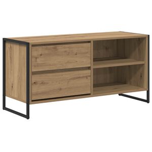 vidaXL TV szekr&eacute;ny fi&oacute;kkal Műv&eacute;szi t&ouml;lgy 100 x 36 x 49,5 cm Faanyag