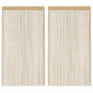 vidaXL 2 db b&eacute;zs zsin&oacute;rf&uuml;gg&ouml;ny 100 x 250 cm