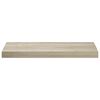 vidaXL 2 db t&ouml;lgysz&iacute;nű MDF lebegő fali polc 60 x 23,5 x 3,8 cm