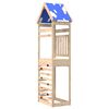 vidaXL J&aacute;t&eacute;k Torny Barna 52,5 x 85 x 265 cm T&ouml;m&ouml;r fenyőfa