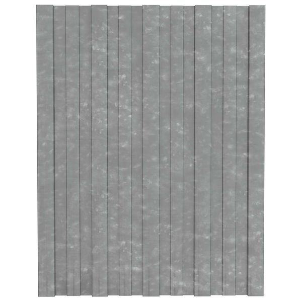 vidaXL Tetőpanel 36 pcs Ez&uuml;st 60 x 45 cm Horganyzott ac&eacute;l