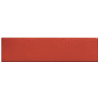 vidaXL 12 db piros műbőr fali panel 60 x 15 cm 1,08 m²