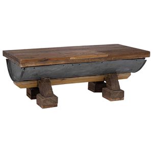vidaXL Doh&aacute;nyz&oacute;asztal Term&eacute;szetes 90 x 50 x 35 cm fasz&iacute;nű