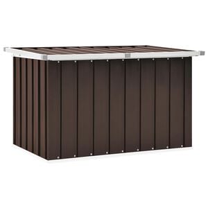 vidaXL barna kerti t&aacute;rol&oacute;l&aacute;da 109 x 67 x 65 cm
