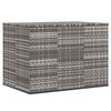 vidaXL sz&uuml;rke polyrattan kerti p&aacute;rnatart&oacute; doboz 145 x 100 x 103 cm