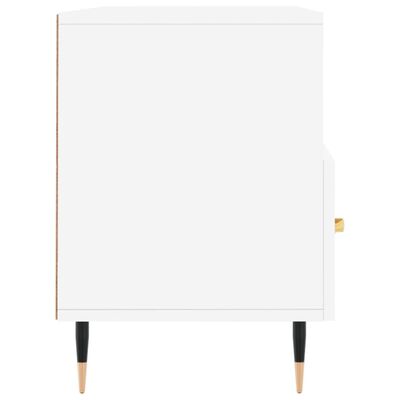 vidaXL fehér szerelt fa TV-szekrény 102 x 36 x 50 cm