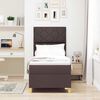 vidaXL LED Box Spring &Aacute;gy matracmal S&ouml;t&eacute;t Barna 80 x 200 cm sz&ouml;vet