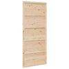vidaXL Ist&aacute;ll&oacute;ajt&oacute; 90 x 2,5 x 208 cm T&ouml;m&ouml;r Fenyőfa Term&eacute;szetes