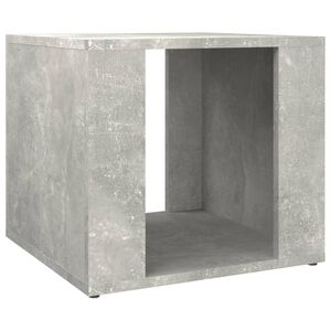 vidaXL betonsz&uuml;rke szerelt fa &eacute;jjeliszekr&eacute;ny 41 x 40 x 36 cm
