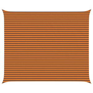 vidaXL Napernyő vitorla Narancs &eacute;s Barna 6 x 5 m