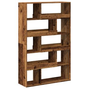 vidaXL antik fa sz&iacute;nű szerelt fa t&eacute;relv&aacute;laszt&oacute; 100 x 33 x 156,5 cm