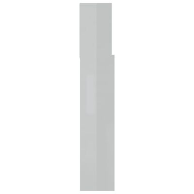 vidaXL magasfényű fehér áthidaló szekrény 120 x 19 x 103,5 cm