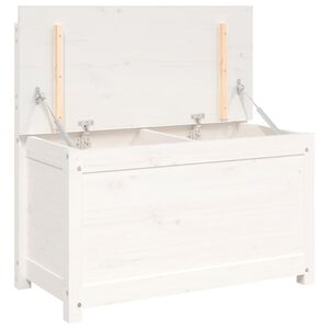 vidaXL feh&eacute;r t&ouml;m&ouml;r fenyőfa pad 80 x 41 x 77 cm