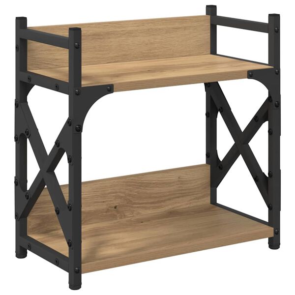 vidaXL Nyomtat&oacute;&aacute;llv&aacute;ny Artisan t&ouml;lgy 40 x 20 x 40 cm Faanyag