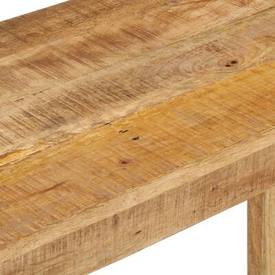 vidaXL nyers mangófa tárolóasztal 110 x 35 x 76 cm