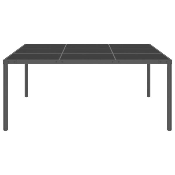 vidaXL 13 r&eacute;szes k&uuml;lt&eacute;ri ac&eacute;l &eacute;tkezőgarnit&uacute;ra