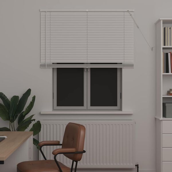 vidaXL Zsaluzia &Aacute;ll&iacute;that&oacute; Feh&eacute;r 150 x 110 cm PVC