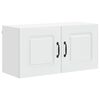 vidaXL Mosogat&oacute;g&eacute;p panel Kalmar Feh&eacute;r 80 x 31 x 40 cm Szerelt Fa