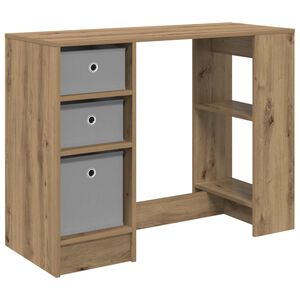vidaXL Asztal Artisan t&ouml;lgy 100 x 40 x 75 cm Szerelt Fa