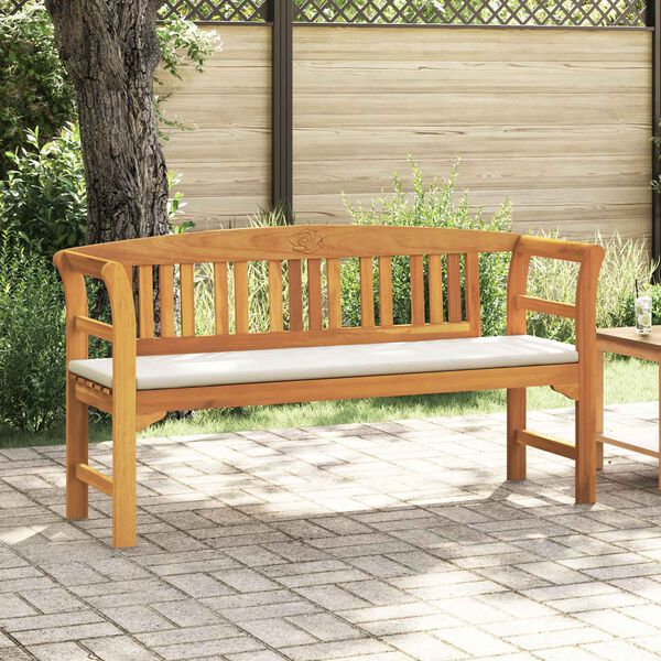 vidaXL R&oacute;zsapad Term&eacute;szetes 157 x 46 x 82,5 cm T&ouml;m&ouml;r Ak&aacute;cfa