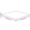 vidaXL s&ouml;t&eacute;tbarna kezelt t&ouml;m&ouml;r t&ouml;lgyfa n&eacute;gyzet asztallap 70x70x1,5cm