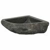 vidaXL Mosd&oacute; Sz&uuml;rke (30-37) x (30-37) x 12 cm Folyami kő