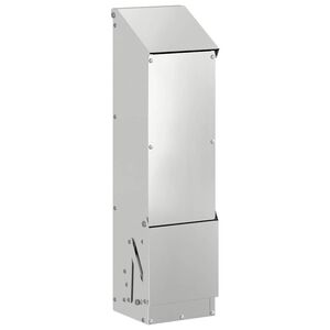 vidaXL Csirke etető Ez&uuml;st 13 x 12 x 51 cm Horganyzott ac&eacute;l