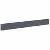 vidaXL Fűszeg&eacute;lyez&eacute;s 50 db 100 x 12 cm Ac&eacute;l Antracitsz&uuml;rke