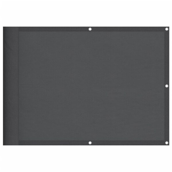vidaXL antracitszürke 100% oxford poliészter erkélyparaván 75 x 700 cm