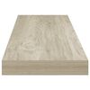 vidaXL 2 db k&eacute;k MDF lebegő fali polc 90 x 23,5 x 3,8 cm