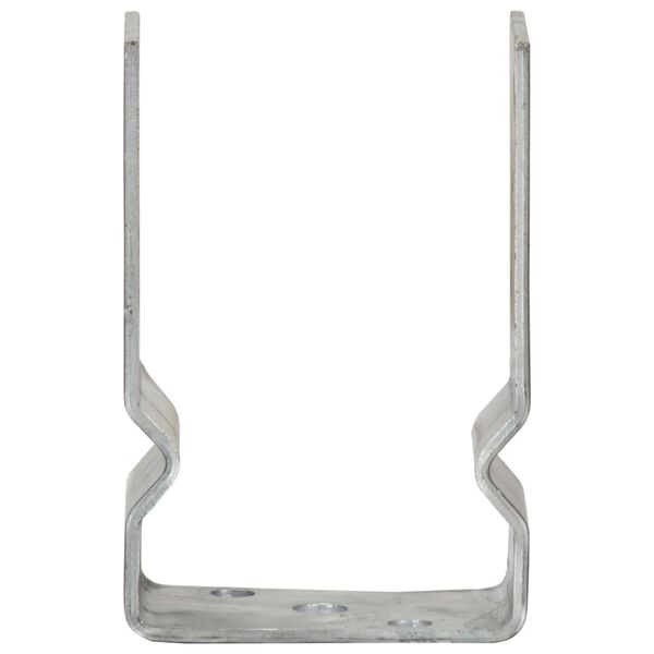 vidaXL 12 db ez&uuml;stsz&iacute;nű horganyzott ac&eacute;l ker&iacute;t&eacute;shorgony 9x6x15 cm