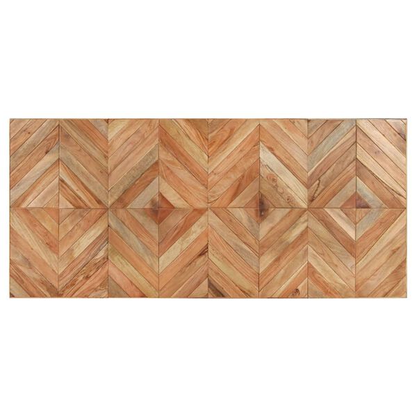 vidaXL t&ouml;m&ouml;r ak&aacute;c &eacute;s mang&oacute;fa &eacute;tkezőasztal 200 x 90 x 76 cm