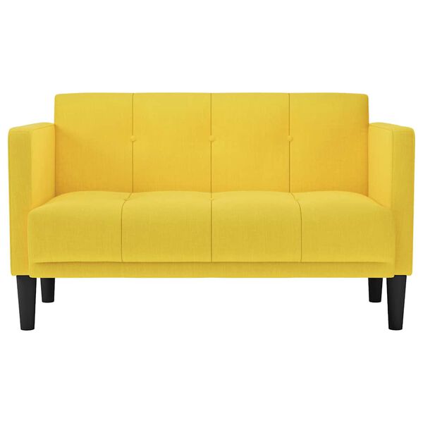 vidaXL s&aacute;rga sz&ouml;vet loveseat kanap&eacute; 111 cm