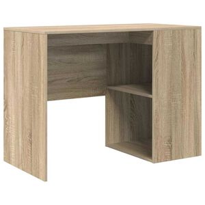 vidaXL Asztal Sonoma t&ouml;lgy Szerelt Fa 102 x 50 x 75 cm