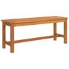 vidaXL t&ouml;m&ouml;r ak&aacute;cfa kerti pad 110 x 35 x 45 cm