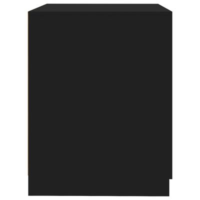 vidaXL fekete mosógépszekrény 71 x 71,5 x 91,5 cm