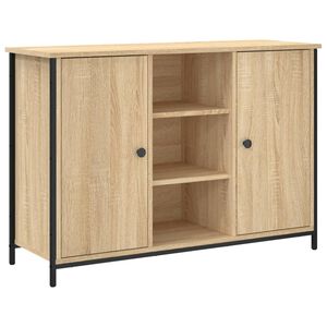 vidaXL sonoma t&ouml;lgy sz&iacute;nű szerelt fa t&aacute;lal&oacute;szekr&eacute;ny 100 x 35 x 70 cm